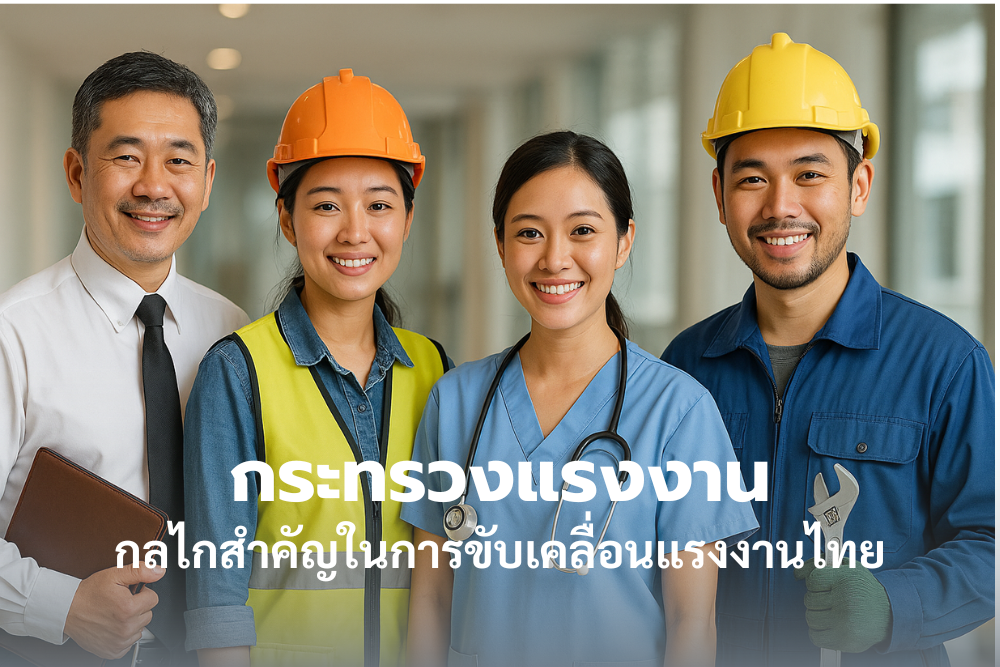 กระทรวงแรงงาน (MOL) กลไกสำคัญในการขับเคลื่อนแรงงานของไทย