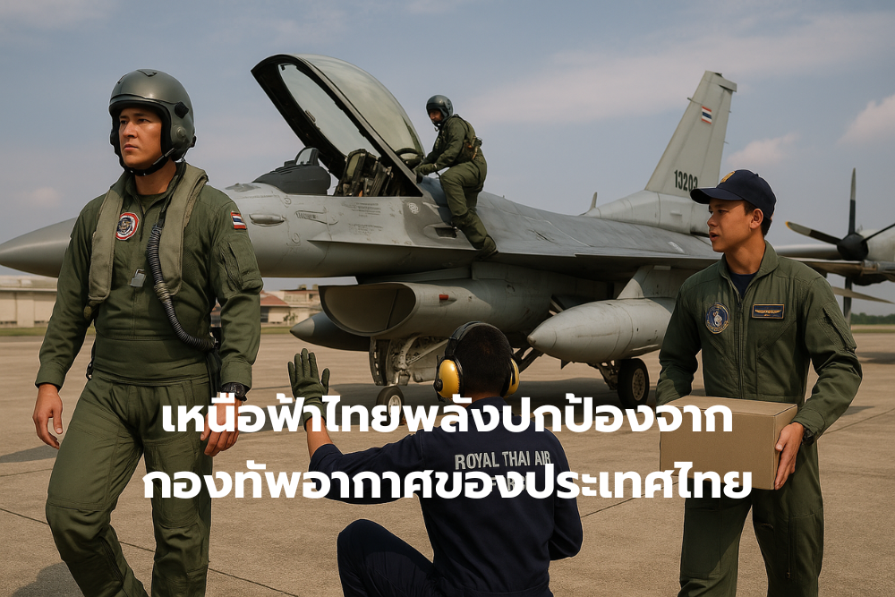 เหนือฟ้าไทยพลังปกป้องจากกองทัพอากาศของประเทศไทย