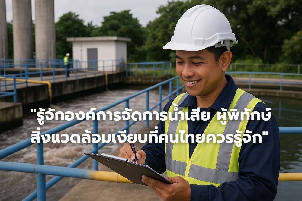 องค์การจัดการน้ำเสีย​ ผู้พิทักษ์สิ่งแวดล้อมเงียบที่คนไทยควรรู้จัก